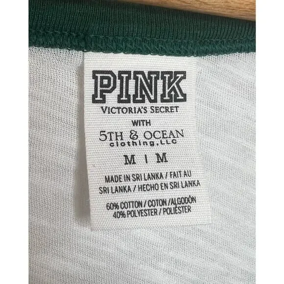 Victoria's Secret PINK Women's Michigan State Spartans MSU Tank Top Size Medium - Picture 6 of 10